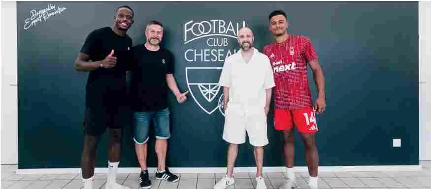 Dan Ndoye et Denis Zakaria de passage à Cheseaux