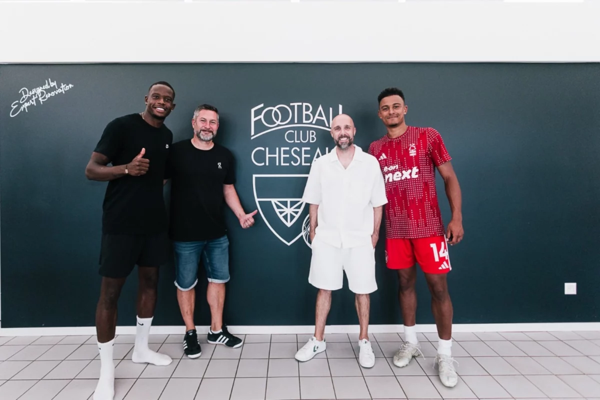 Dan Ndoye et Denis Zakaria de passage à Cheseaux