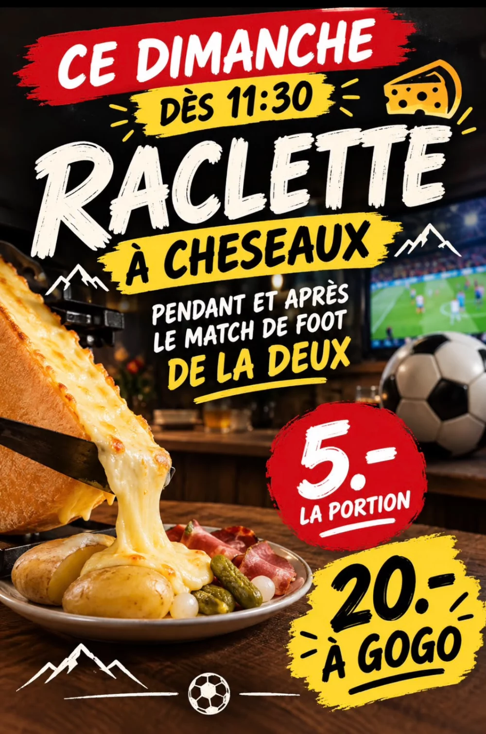 Raclette de la DEUX